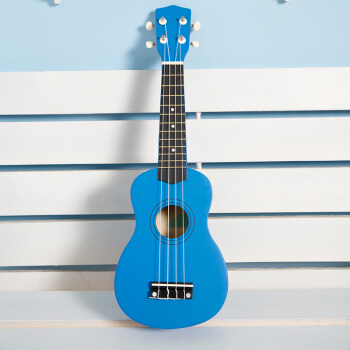 21寸木质ウクレ小さささなギタが演奏している児童初心者の男の子と女の子のミニ楽器玩具21寸深蓝小さささギタです。