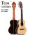 TOMウクレットハウスハウス小さささのギタ音楽器23インチー云杉の木スノボーボーボードTU-620 M